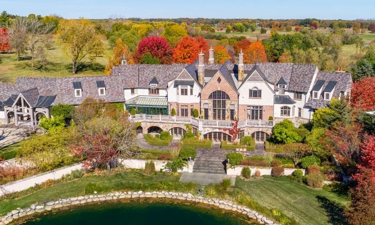 Staggering 70-Acre English Country Manor-Style Estate With $22 Million Price Tag Is Illinois’ Most Expensive Home Listing