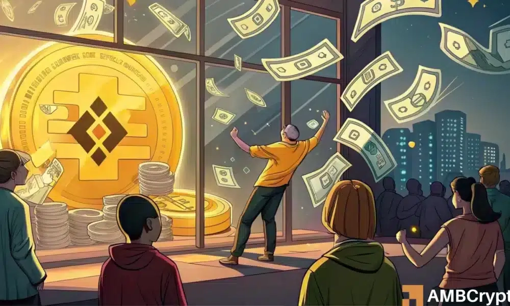 Binance’s stablecoin surge – Record inflows, BNB’s price action, and more…