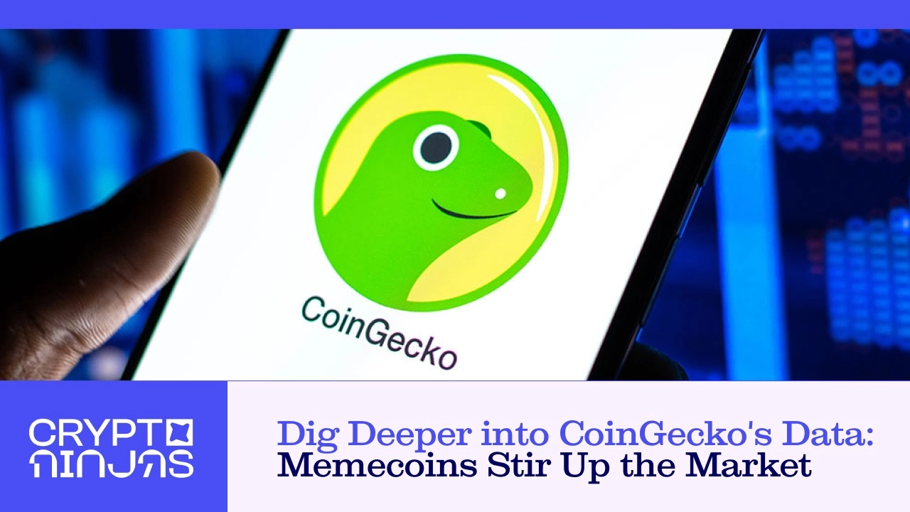 Dig Deeper into CoinGecko’s 2024 Data: Memecoins Stir Up the Market