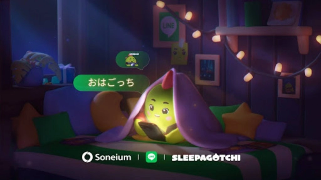 Sony's Soneium Blockchain Partners with Sleepagotchi for Line Mini App Integration