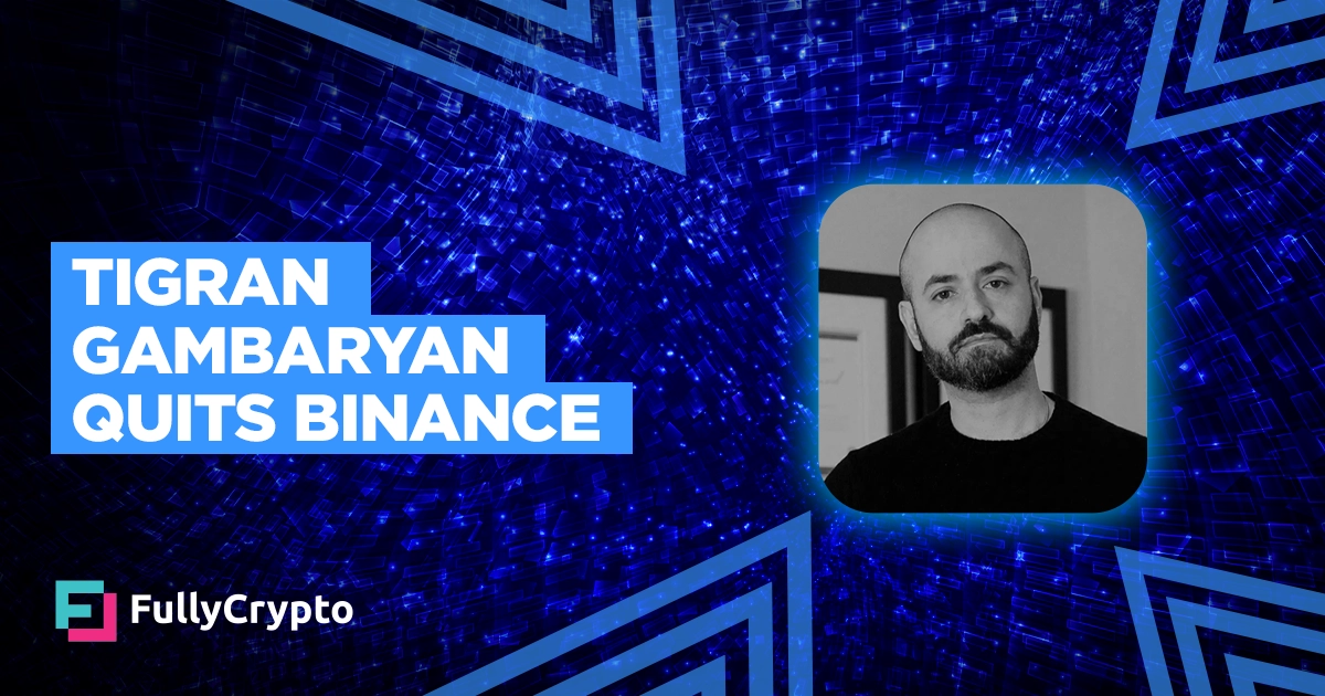 Former Binances Compliance Chief Tigran Gambaryan Quits After Nigerian Detention