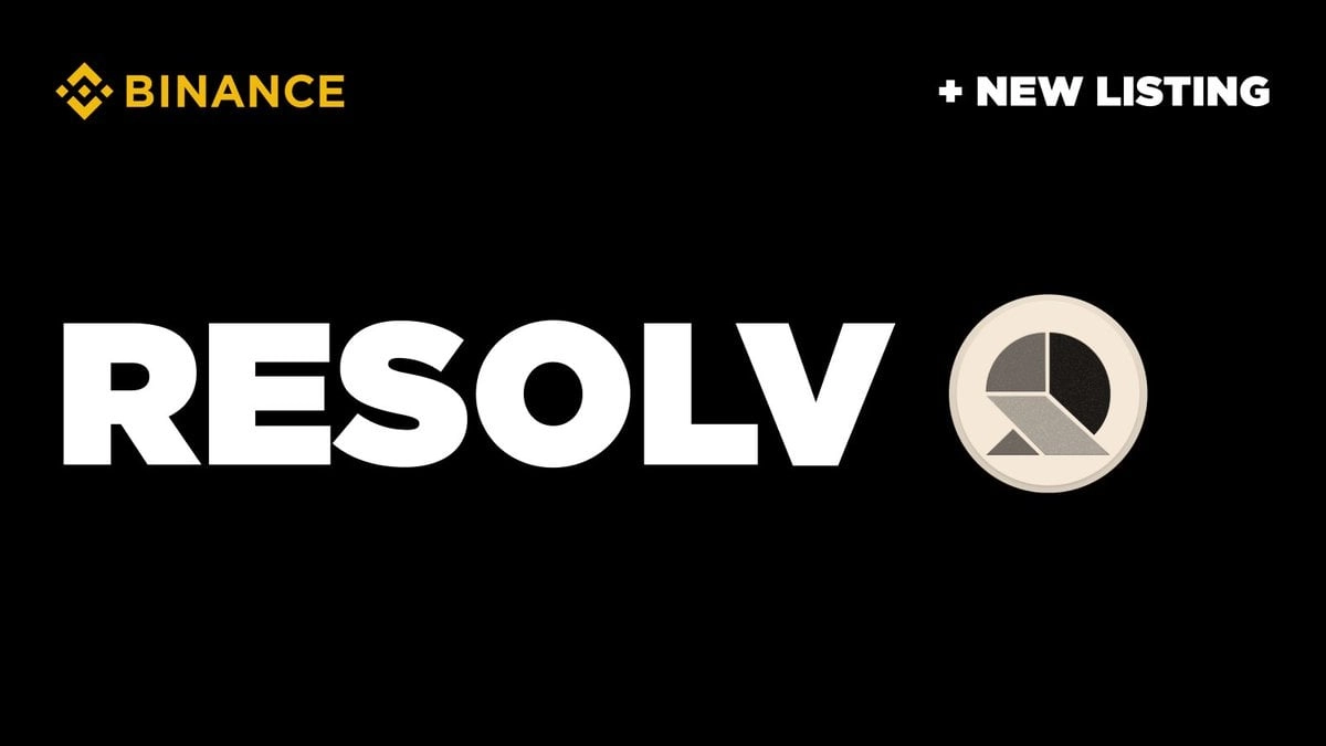 Resolv (RESOLV) Joins Binance HODLer Airdrops: Claim Your 20M Tokens Now