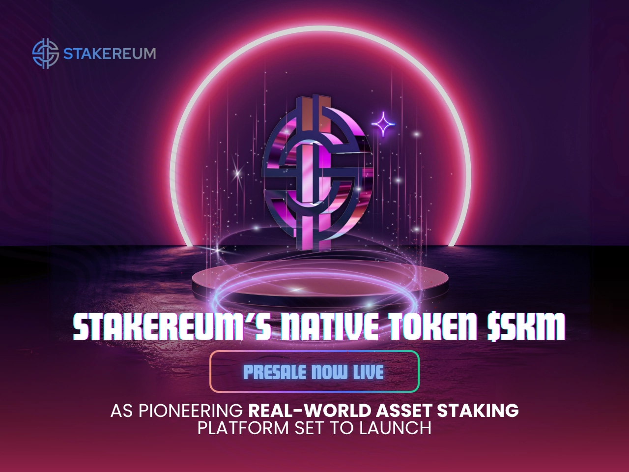 Stakereum Launches Innovative DeFi Platform Integrating Real-World Assets