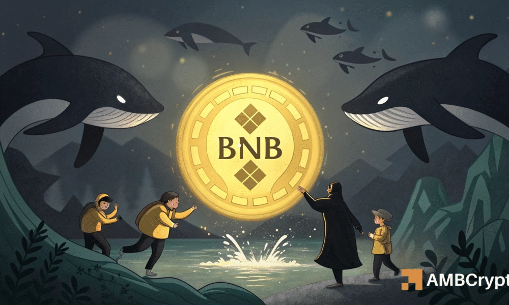 Whales Shorting BNB: Will Price Reclaim $700 Resistance Level?