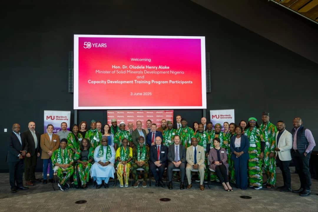 Nigerian Mining Professionals Enhance Skills at Murdoch University, Australia