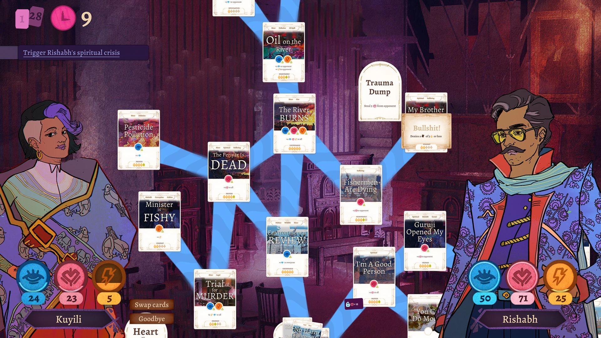 Unveiling All Will Rise: A Narrative Deckbuilder in a Tense Courtroom