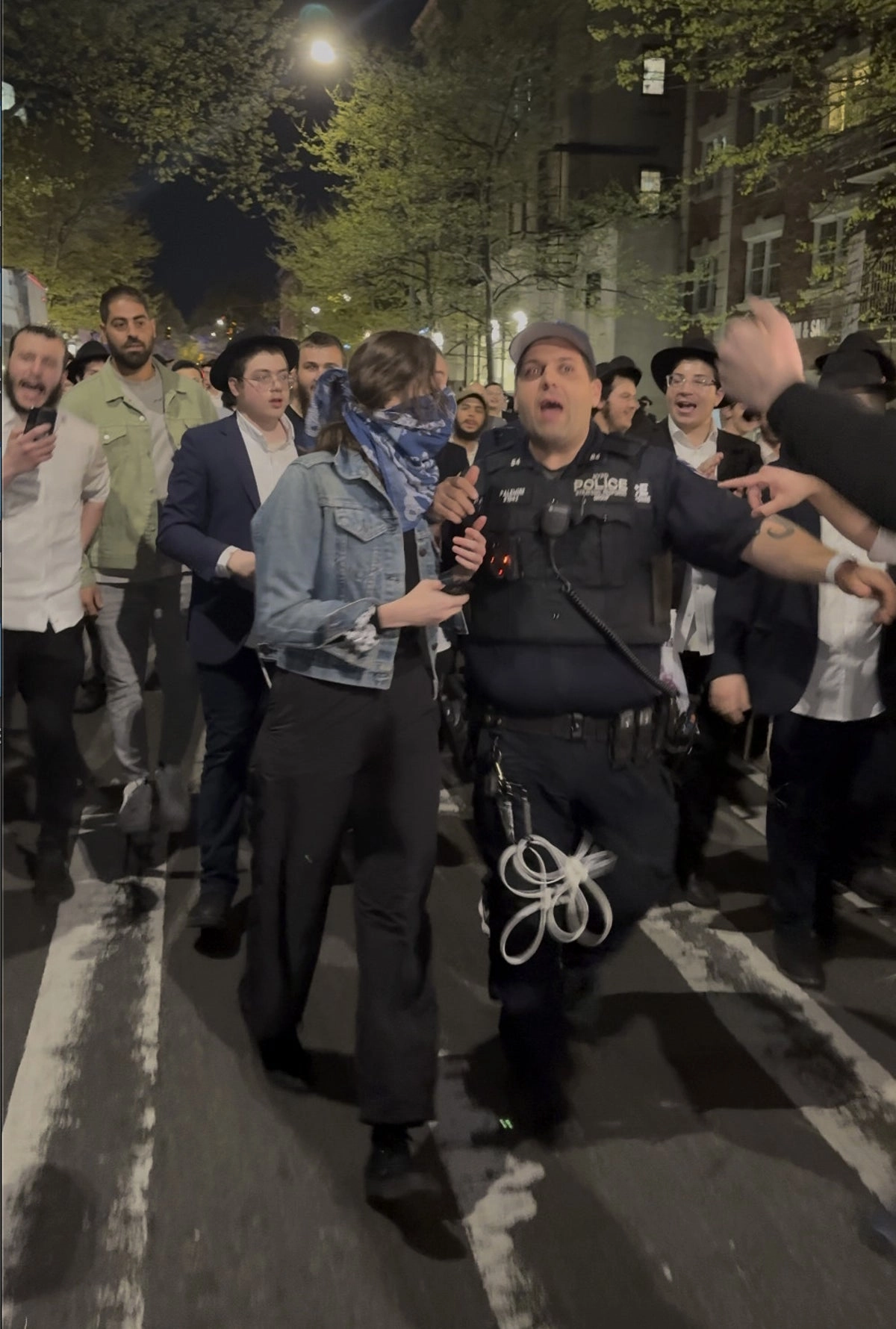 Orthodox Jewish Mob Attacks Brooklyn Woman in Anti-Israel Protest