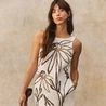 Next's Scoop Back Mini Shift Dress: Trendy Prints & Practicality at £34