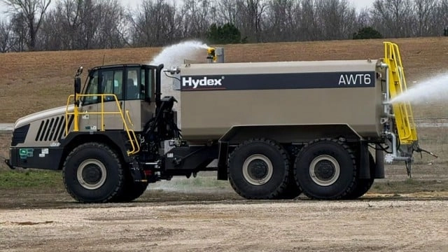 Hydex and Hills Machinery Launch Rokbak Articulated Dump Trucks with Dust Suppression Capabilities