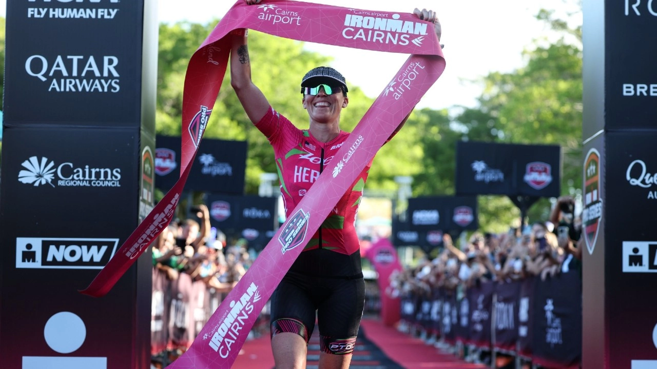 US Triathlete Jackie Hering Dominates IRONMAN Cairns Pro Race with Impressive Win Over Berry and Wilms