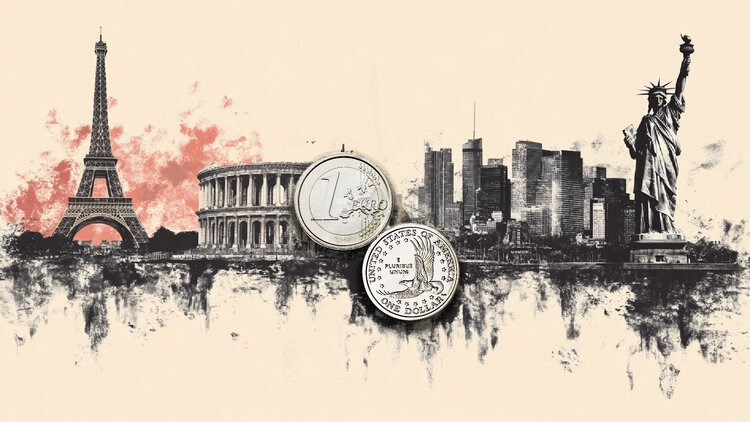 Euro Gains on Upbeat Market Sentiment and Limited ECB Rate Cut Signals