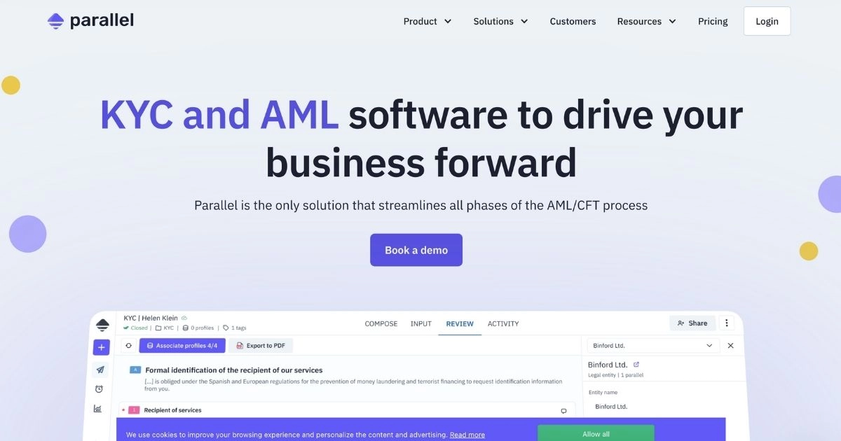 Automate AML & KYC Compliance with Parallel: Smart Solutions for Efficient Onboarding