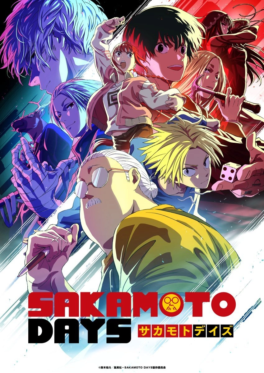 Sakamoto Days Anime Reveals Cast, Ending Theme 'Dandelion,' and Premiere Date