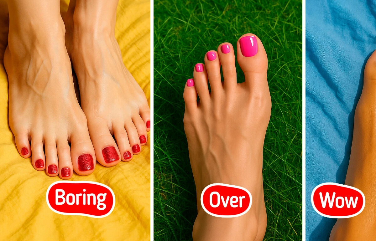 Summer 2025 Pedicure Trends: Beyond Reds and Pinks, Standout Shades for Sun-Kissed Toes