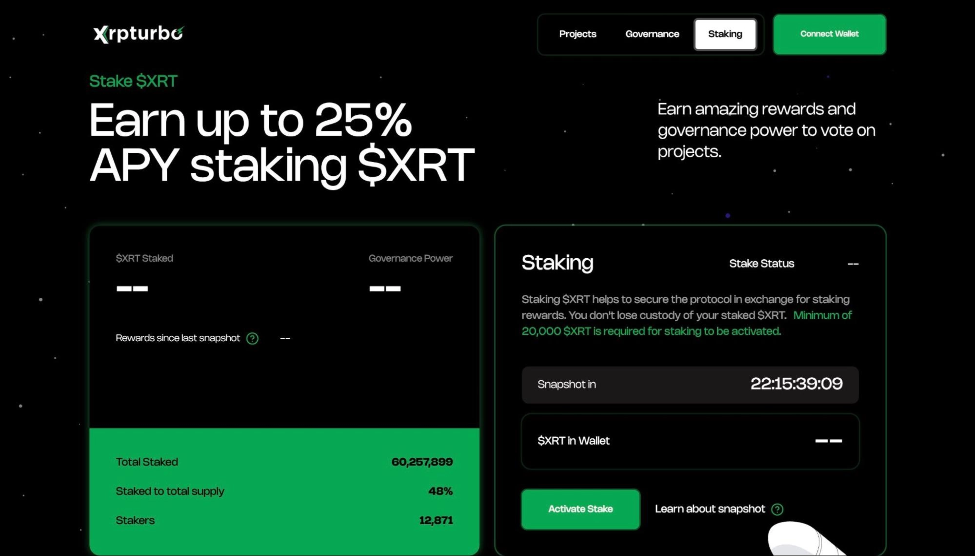Xrpturbo Launches Liquid Staking at 25% APY: XRT Token Surges 150%