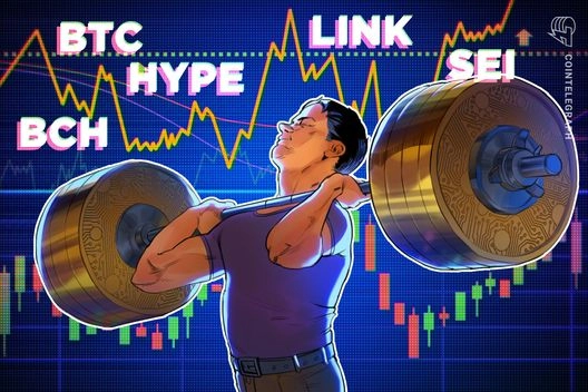Bitcoin Eyes Record Highs as Altcoins HYPE, BCH, LINK, and SEI Rally