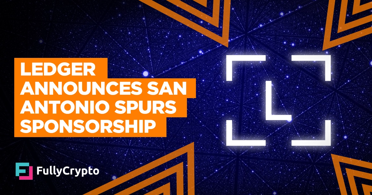 Ledger Partners with San Antonio Spurs in Multi-Year Sponsorship Deal