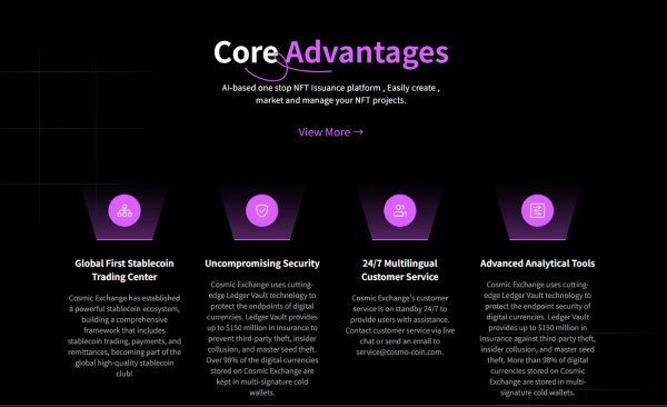 Cosmic Exchange Revolutionizes Centralized Crypto Platforms with Stablecoin-Centric Strategy