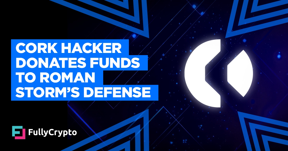 Cork Hacker Donates $24,000 to Roman Storm's Legal Fund