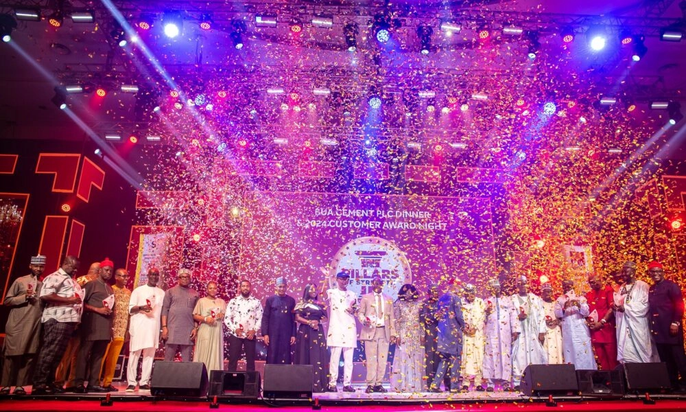 BUA Cement Plc Honors Top Distributors at Glitzy Awards Night