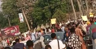 Students Shutdown Campus in Protest Against School Renaming