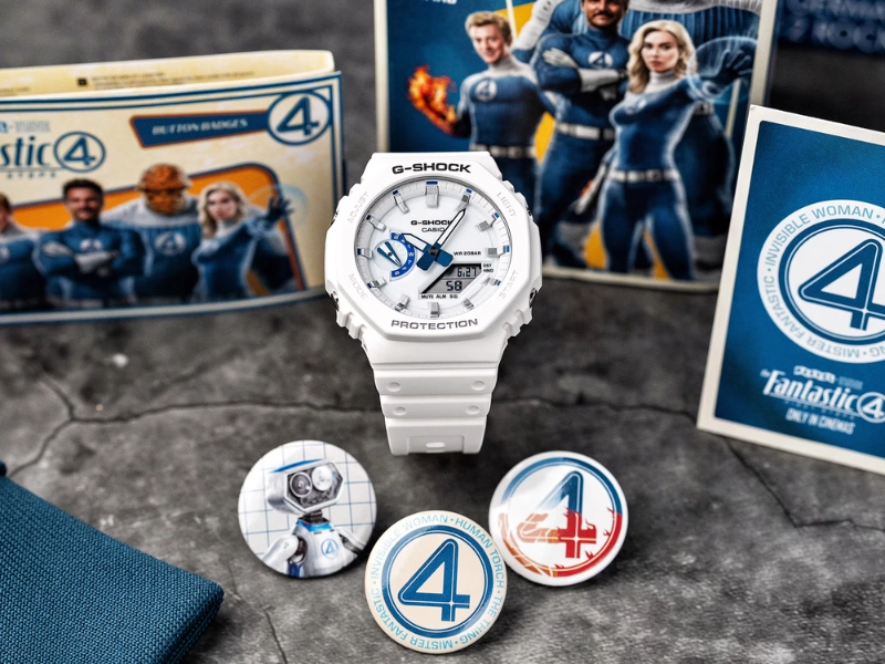 Casio G-Shock x Marvel Fantastic Four Watches Debut in the UK