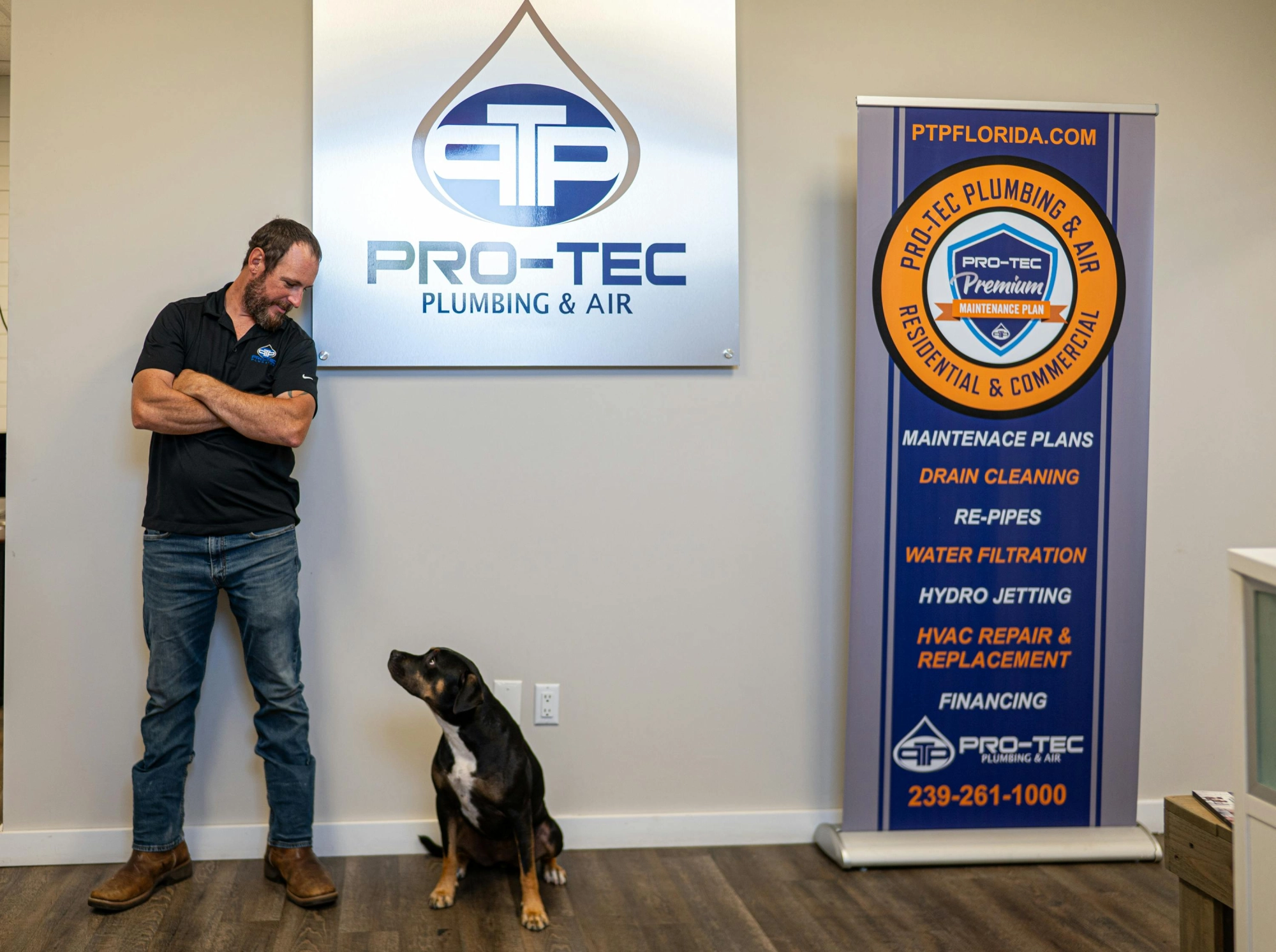 Naples Humane Society & Pro-Tec Plumbing Join Forces to Find Shelter Dogs Forever Homes