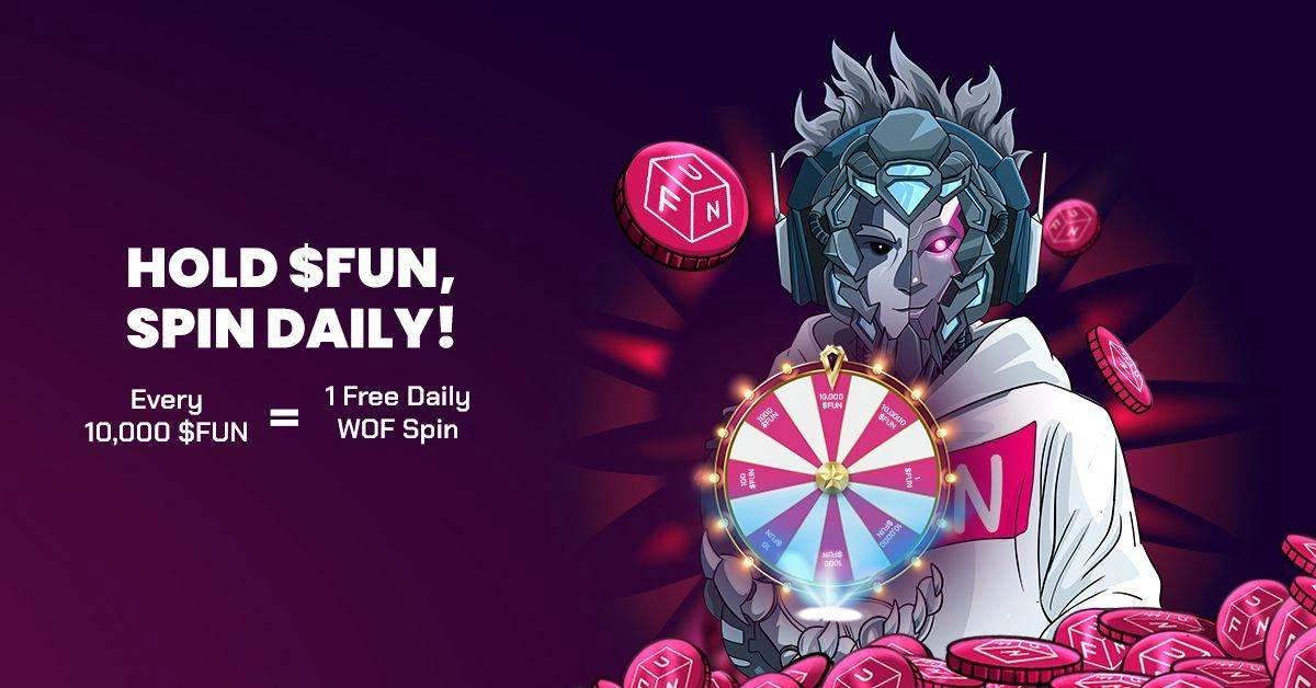 Unlock Daily Wheel of Fortune Spins with FUNToken's Deposit Campaign
