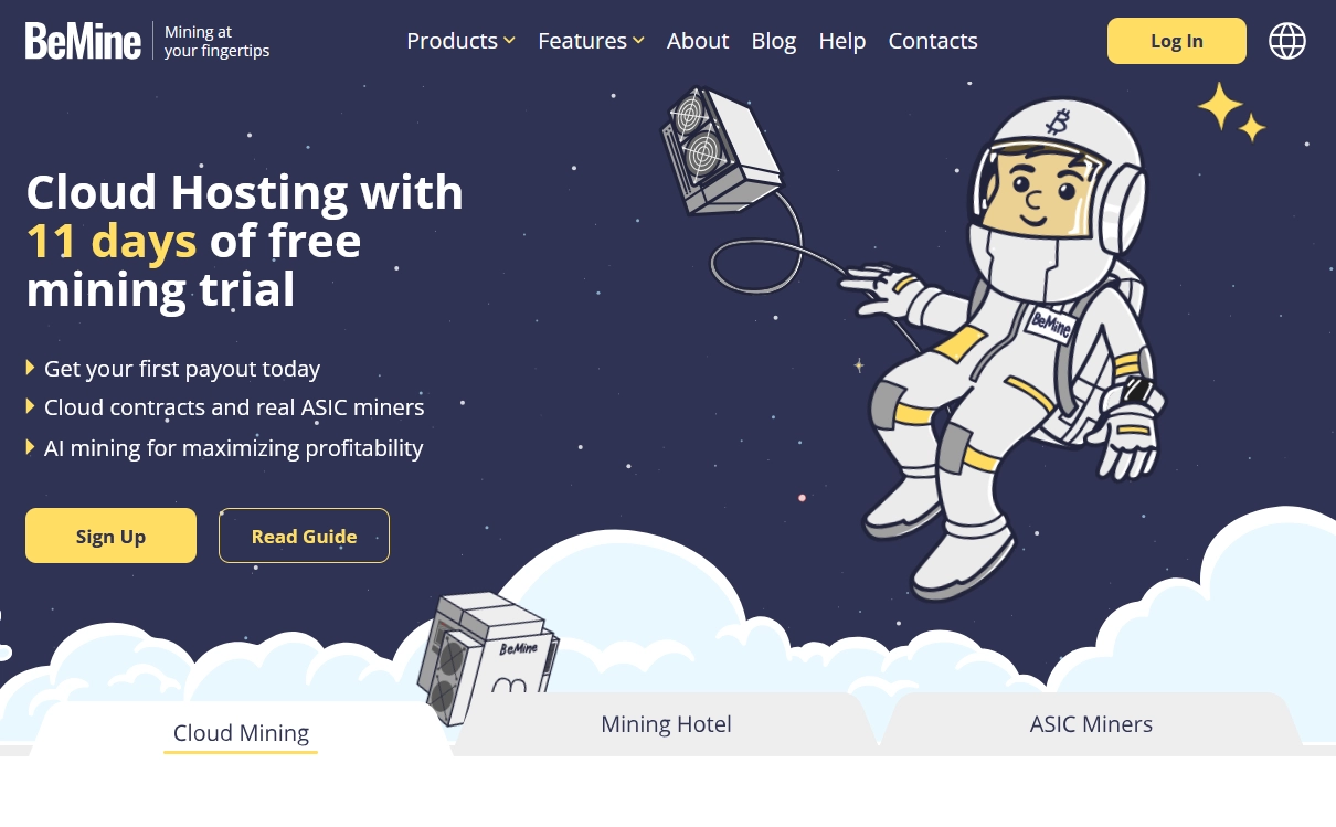 BeMine.club: Revolutionizing Cloud Mining with Real ASIC Ownership and AI Tools