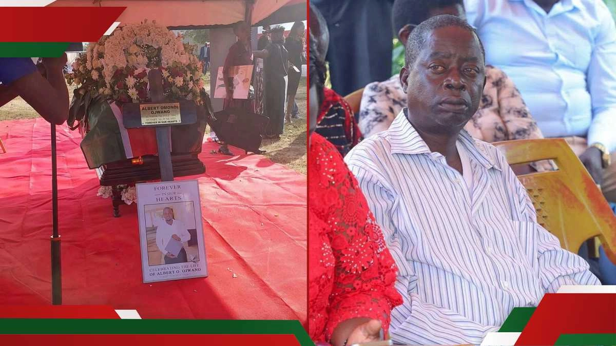 Mzee Meshack Opiyo Eulogizes Slain Son at Homa Bay Burial