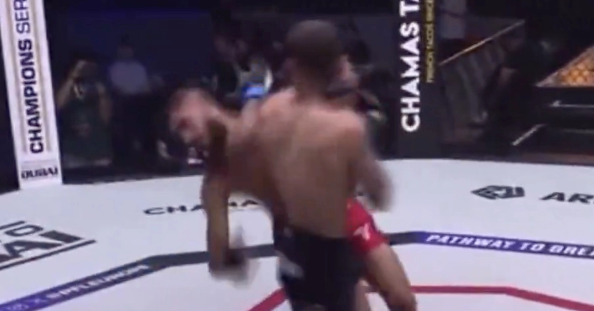Gustavo Oliveira Lands Devastating Spinning Back Elbow Knockout at PFL Europe 2