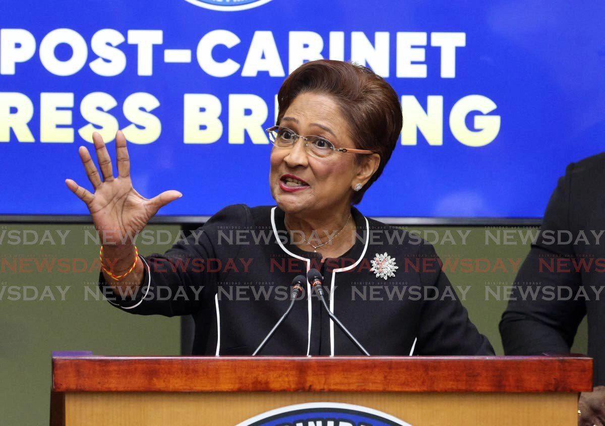 Prime Minister Kamla Persad-Bissessar to Address UNC's Monday Night Report on July 7