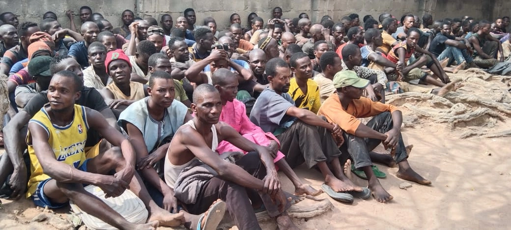 Niger State Taskforce Arrests 41 Illegal Miners in Minna for Environmental Degradation