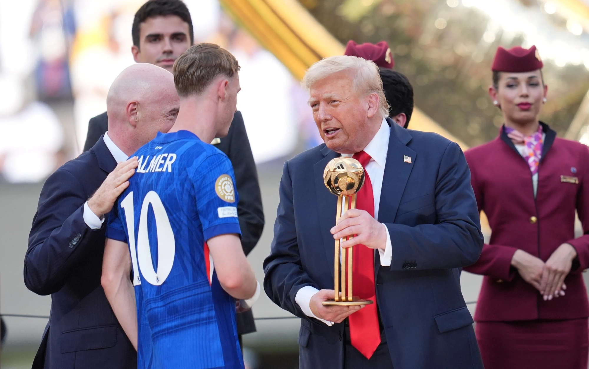 President Trump Booed at FIFA Club World Cup Final 2025 in New Jersey