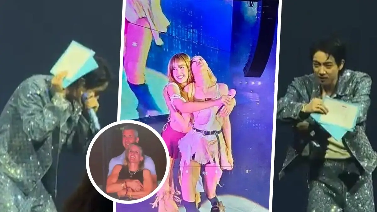 BTS Jin and BLACKPINK Stars Recreate Viral Coldplay Affair Moment