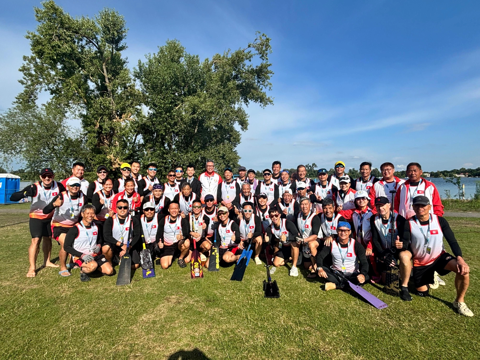 HKETO Berlin sponsors 17th International Dragon Boat Federation World Dragon Boat Racing Championships held in Germany (with photos)