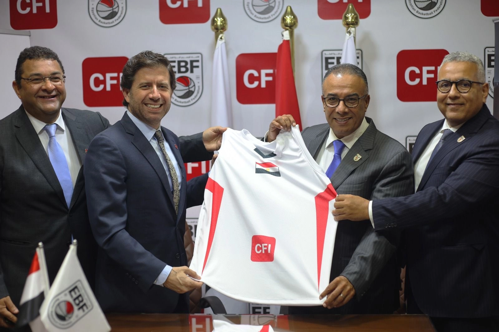 CFI Partners with Egyptian Basketball Federation for Unprecedented Sports Sponsorship