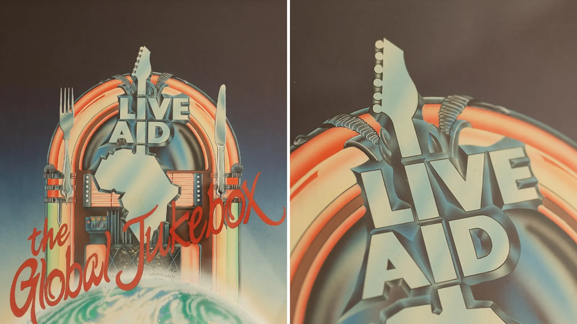 Iconic Live Aid "Global Jukebox" Artwork Up for Auction! Grab Your Piece of Rock History Now!