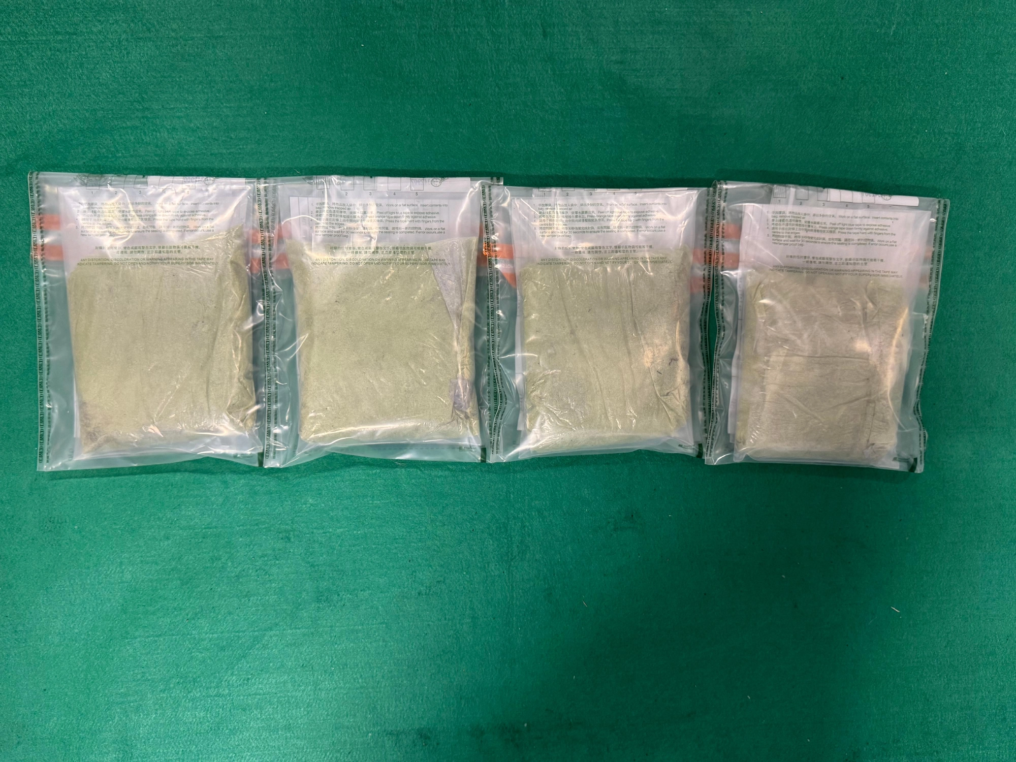 Hong Kong Customs Seizes $1.1 Million Methamphetamine Haul