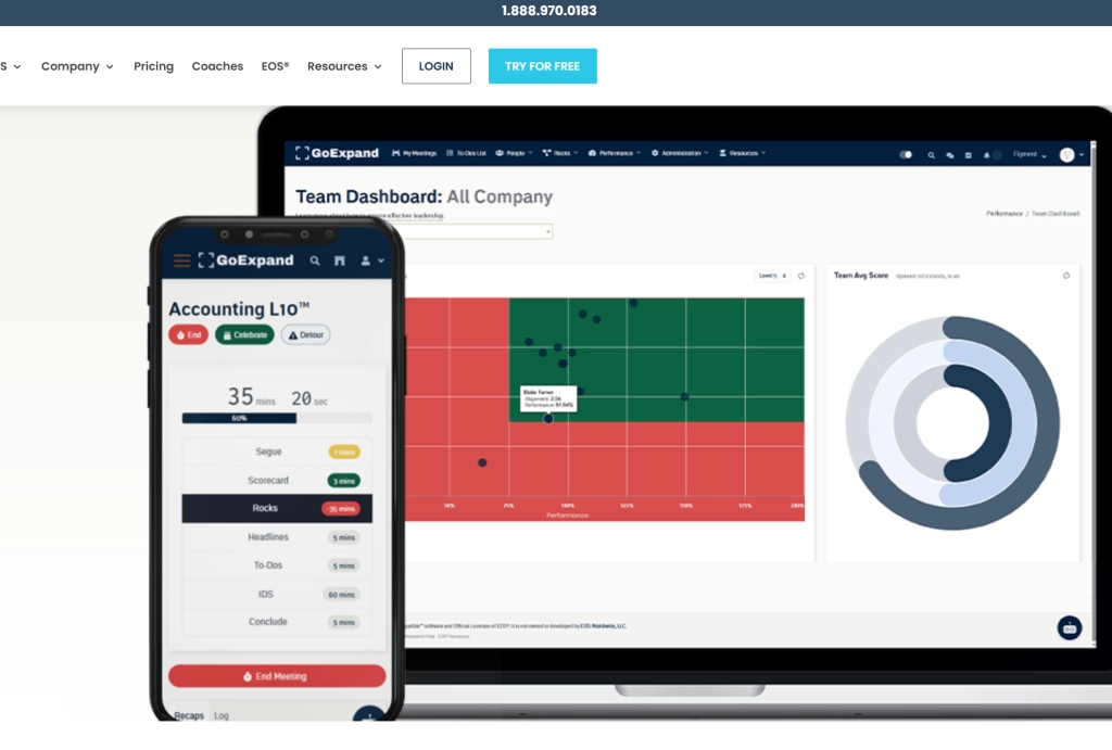 GoExpand: The Ultimate Agentic AI-Powered EOS Software Platform