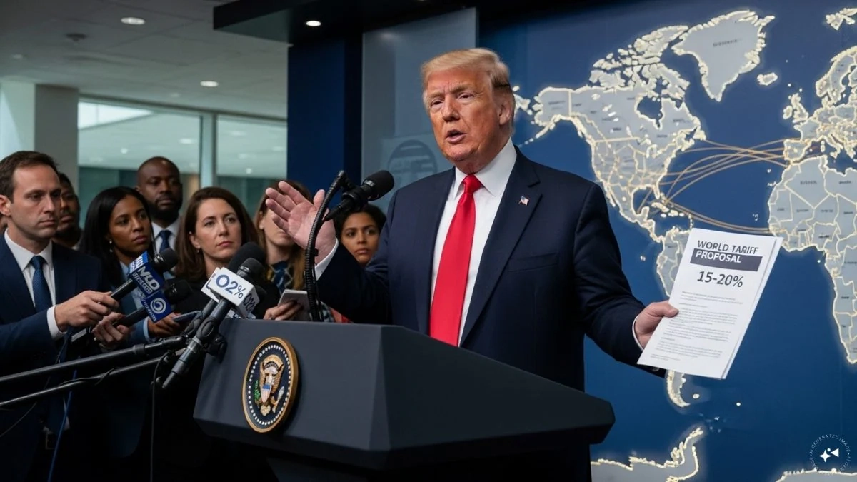 Trump Announces 15-20% World Tariff on Exports: Impact on Global Trade