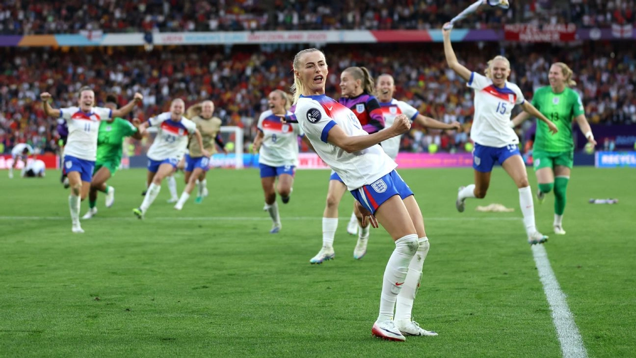 England Triumphs in Euro 2025 Final: Chloe Kelly's Winning Penalty Seals Victory