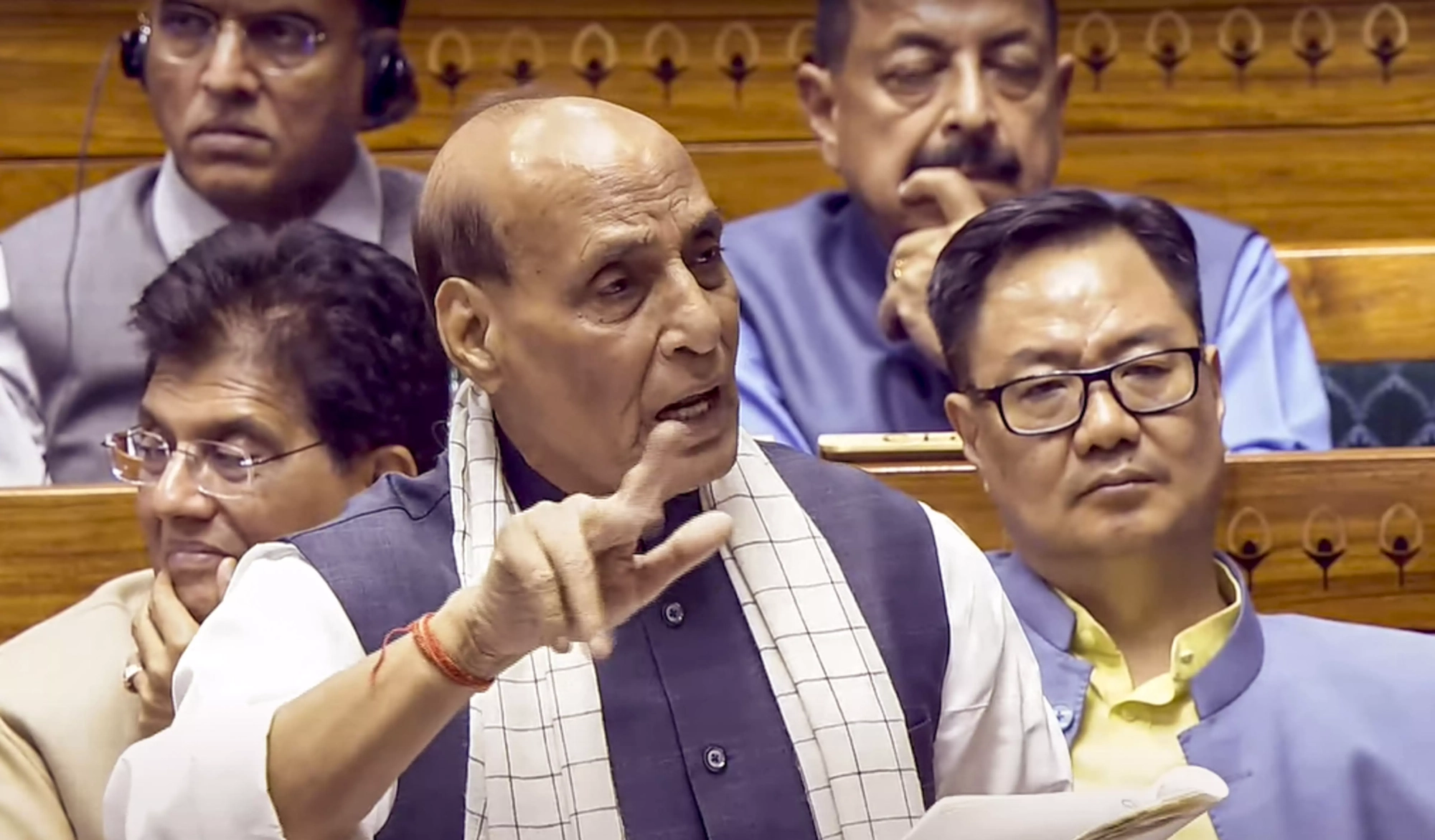Defence Minister Rajnath Singh: Operation Sindoor Paused, No Pressure to End It