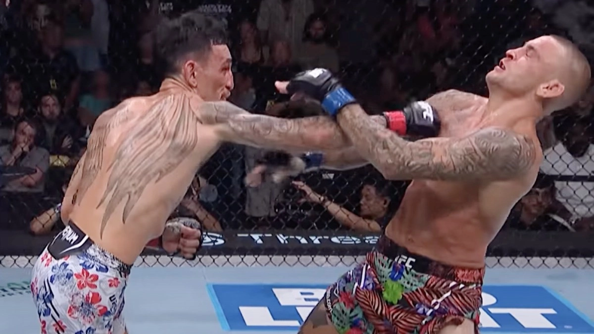 Max Holloway Makes History Defending BMF Title at UFC 318: Watch Slow Motion Highlights!