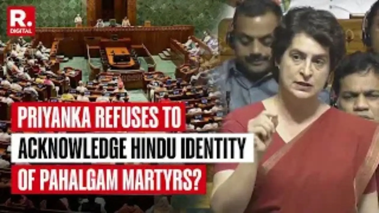 Priyanka Gandhi Vadra's Parliament Address on "Operation Sindoor" Sparks National Identity Debate