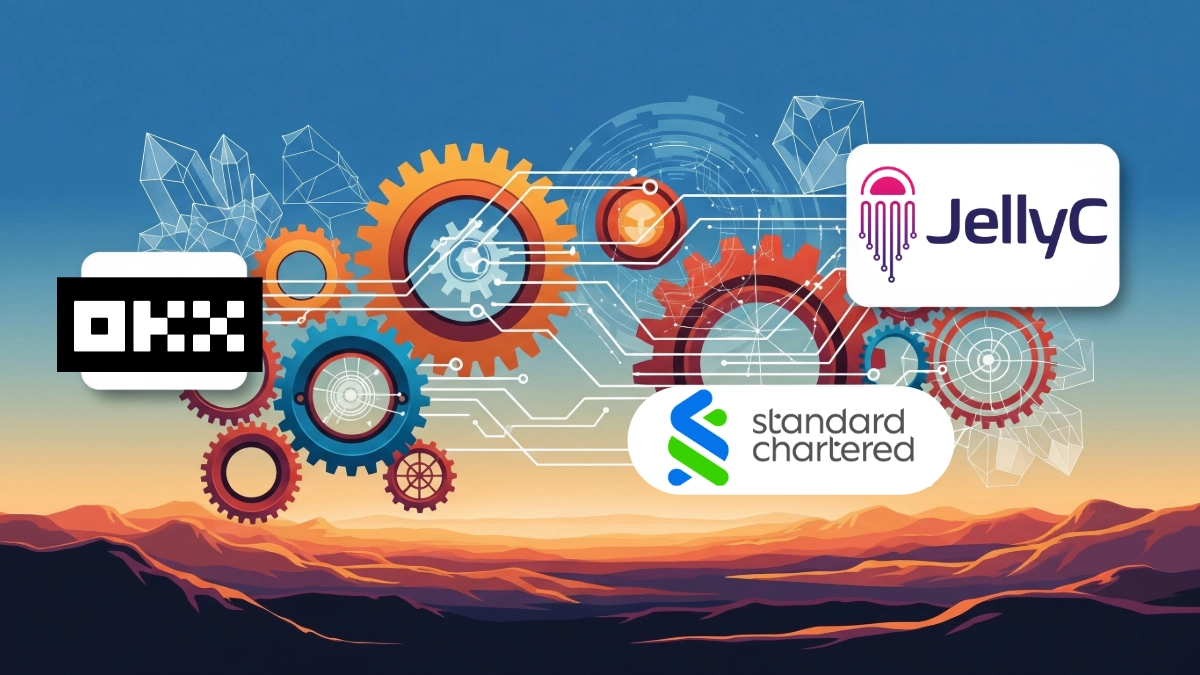 JellyC Partners with OKX and Standard Chartered to Enhance Institutional Digital Asset Investing in Australia