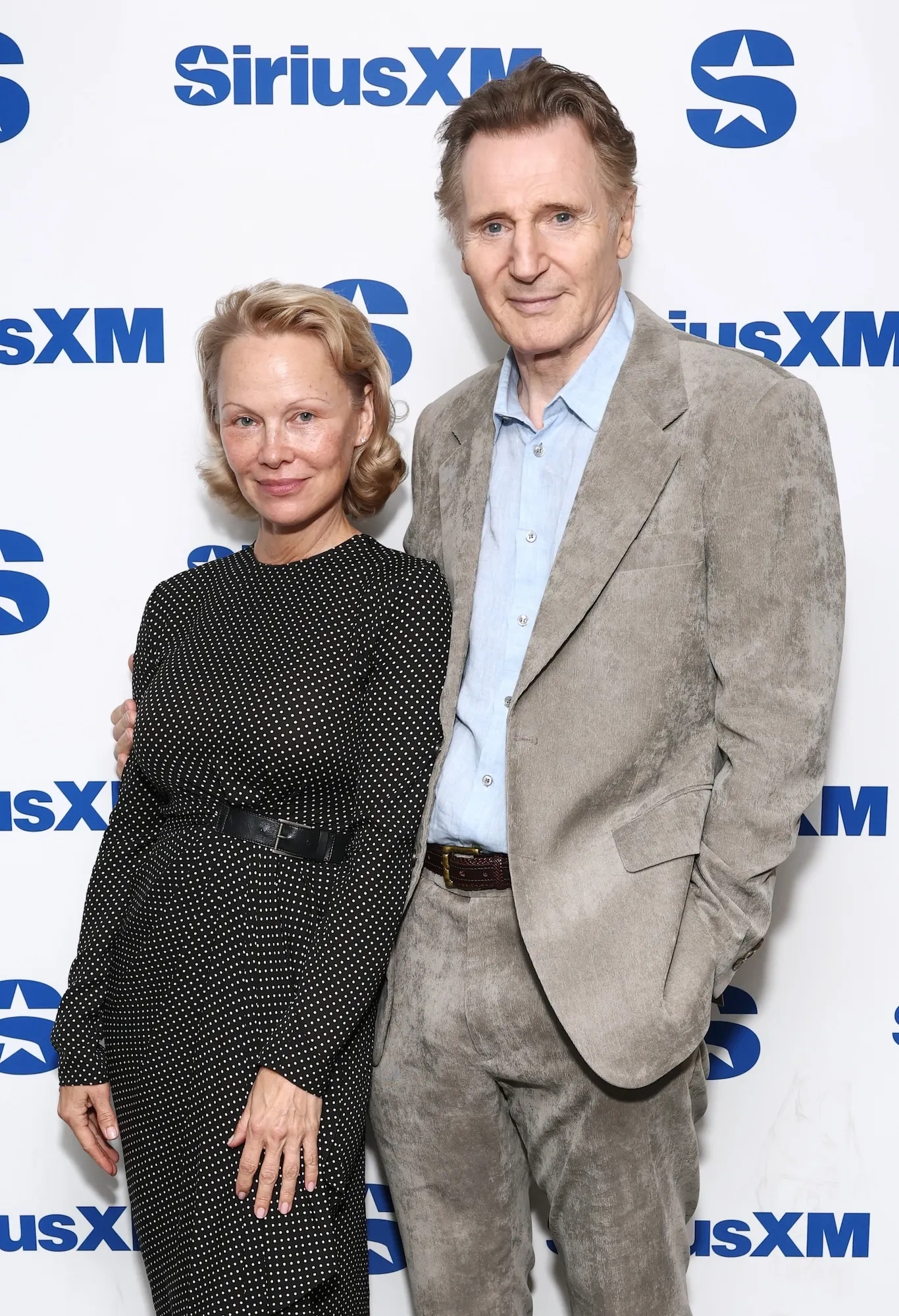 Liam Neeson Smitten with Pamela Anderson on 'The Naked Gun' Set - New Romance Unveiled!