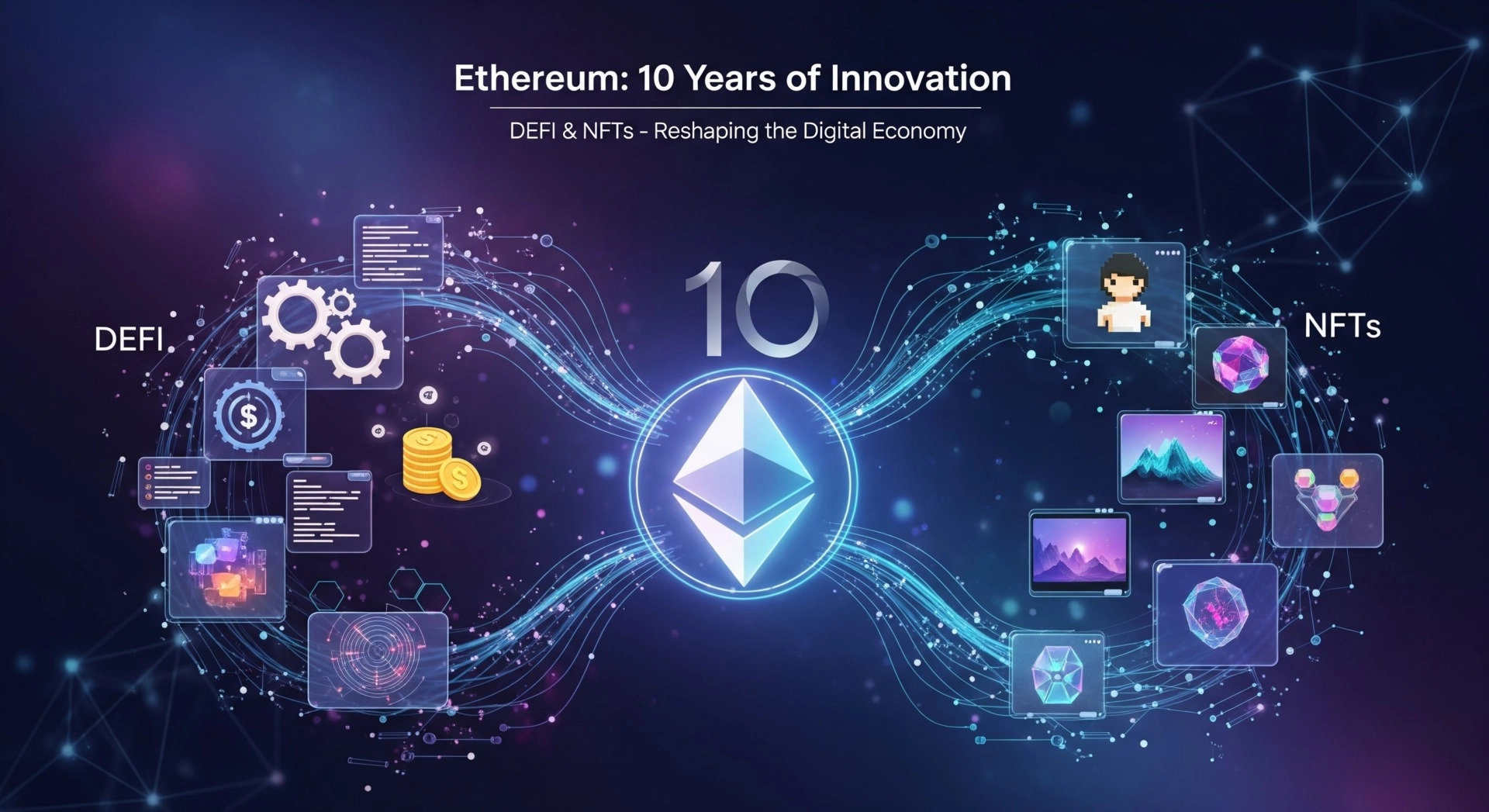 Ethereum's Decade of Evolution: From ICO Experiment to DeFi Dominance