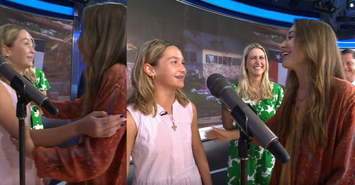 Lauren Daigle Surprises Flood Survivor Skyler Darrington on Fox and Friends