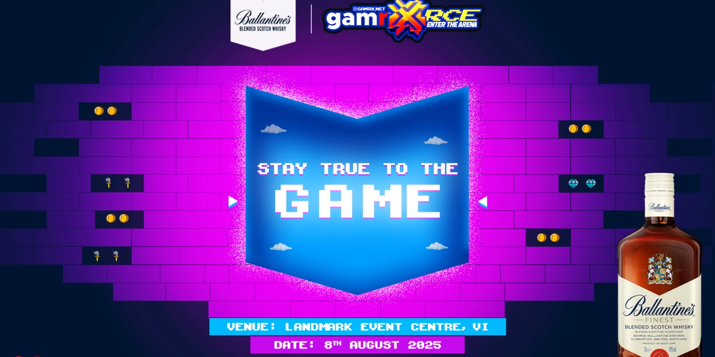Ballantines Blended Scotch Whisky Partners with GamrX 2025 for #EnterTheArena Event
